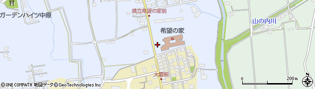 佐賀春光園周辺の地図