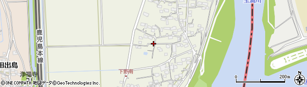 佐賀県鳥栖市下野町2485周辺の地図