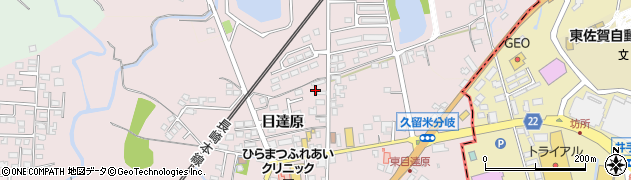 佐賀県神埼郡吉野ヶ里町目達原2113周辺の地図