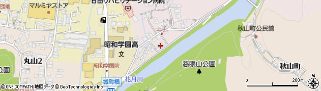 大分県日田市西有田19周辺の地図