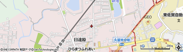 佐賀県神埼郡吉野ヶ里町目達原2111周辺の地図