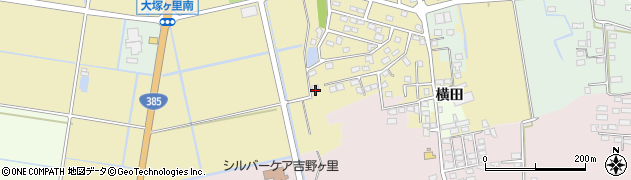 佐賀県神埼郡吉野ヶ里町大曲1321周辺の地図