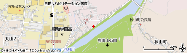 大分県日田市西有田21周辺の地図