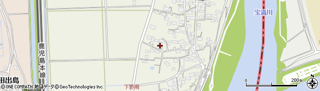 佐賀県鳥栖市下野町2492周辺の地図