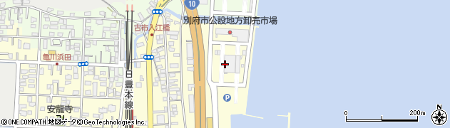 浜田温泉周辺の地図