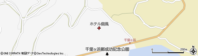 平戸千里ヶ浜温泉ホテル蘭風周辺の地図