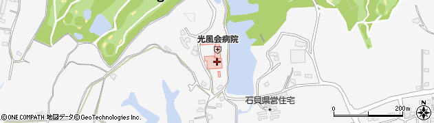 光風会病院周辺の地図