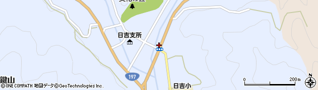 日吉橋周辺の地図
