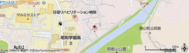 大分県日田市西有田40周辺の地図