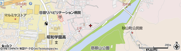 大分県日田市西有田26周辺の地図