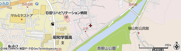 大分県日田市西有田39周辺の地図