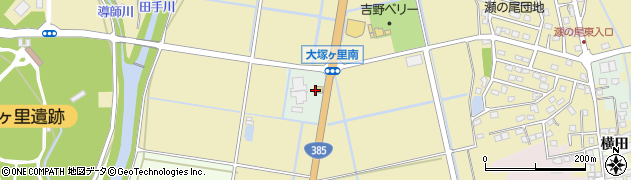 ファミリーマート東脊振インター店周辺の地図