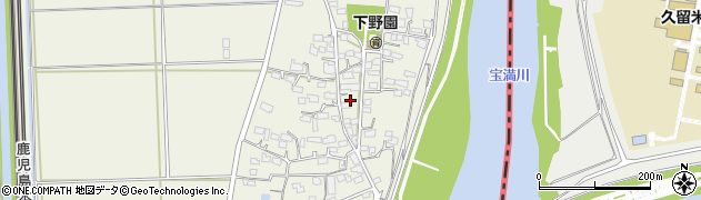 佐賀県鳥栖市下野町2530周辺の地図