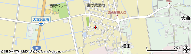 佐賀県神埼郡吉野ヶ里町大曲6175周辺の地図
