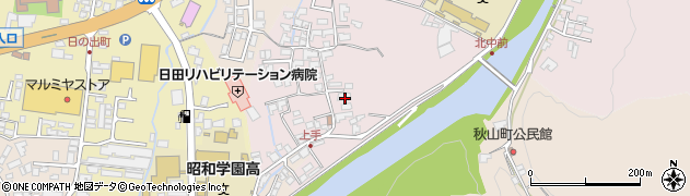 大分県日田市西有田27周辺の地図