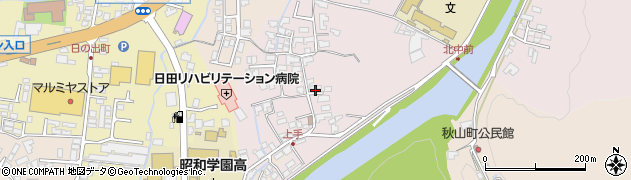 大分県日田市西有田29周辺の地図