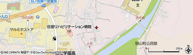 大分県日田市西有田31周辺の地図
