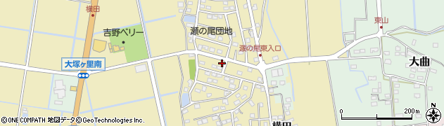 佐賀県神埼郡吉野ヶ里町大曲6153周辺の地図