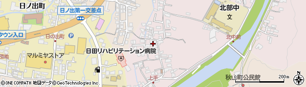 大分県日田市西有田33周辺の地図