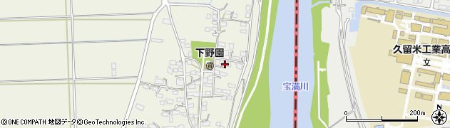 佐賀県鳥栖市下野町2591周辺の地図