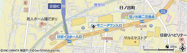 １００円ショップセリア　サニー日田店周辺の地図