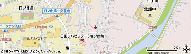 大分県日田市西有田81周辺の地図