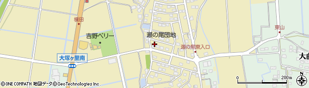 佐賀県神埼郡吉野ヶ里町大曲6043周辺の地図