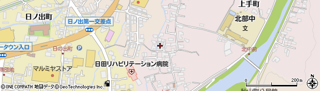 大分県日田市西有田79周辺の地図