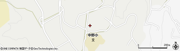長崎県平戸市中野大久保町周辺の地図