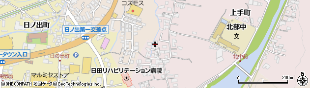 大分県日田市西有田78周辺の地図