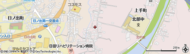 大分県日田市西有田88周辺の地図