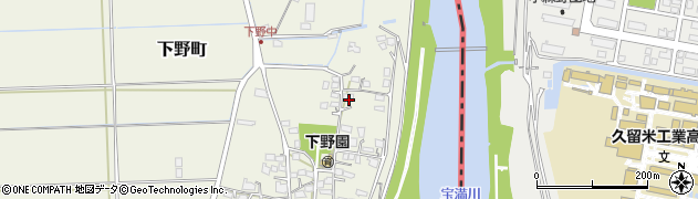 佐賀県鳥栖市下野町2610周辺の地図