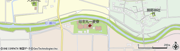 福岡県久留米市田主丸町竹野618周辺の地図