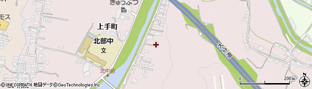 大分県日田市上手町385周辺の地図
