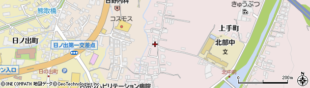 大分県日田市西有田92周辺の地図
