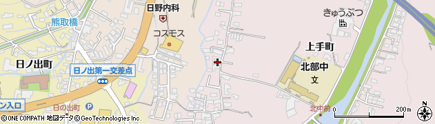 大分県日田市西有田93周辺の地図