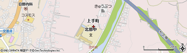 大分県日田市上手町159周辺の地図