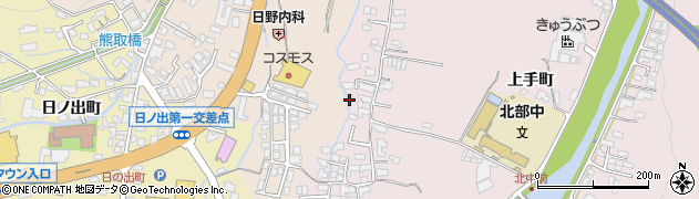 大分県日田市西有田94周辺の地図
