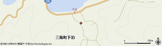 愛媛県西予市三瓶町下泊699周辺の地図