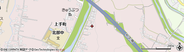 大分県日田市西有田400周辺の地図