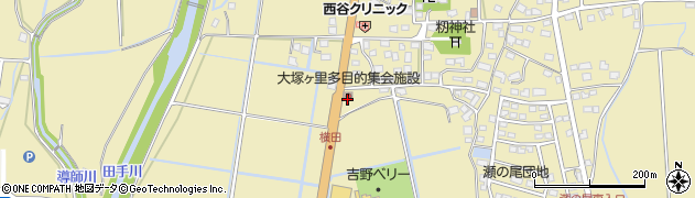 佐賀県神埼郡吉野ヶ里町大曲1498周辺の地図
