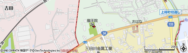 成田山総合案内　成田山龍王院周辺の地図