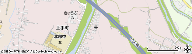 大分県日田市西有田395周辺の地図