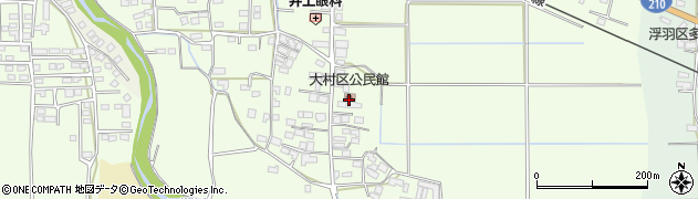 大村区公民館周辺の地図