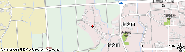 佐賀県神埼郡吉野ヶ里町新宮田2495周辺の地図