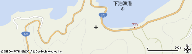 愛媛県西予市三瓶町下泊1924周辺の地図