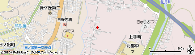 大分県日田市西有田188周辺の地図