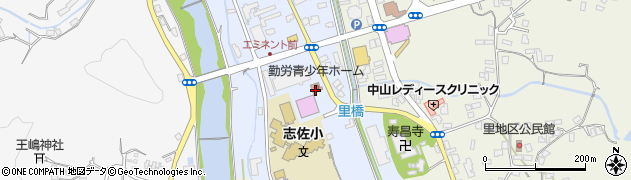 松浦市役所　松浦児童館周辺の地図