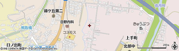 大分県日田市西有田100周辺の地図