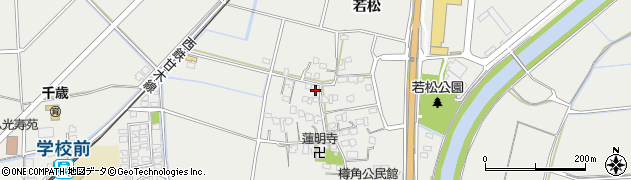 福岡県久留米市宮ノ陣町若松704周辺の地図